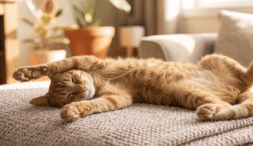 猫がリラックスしている時の姿勢とは？安心度別に見分けるサインと心理